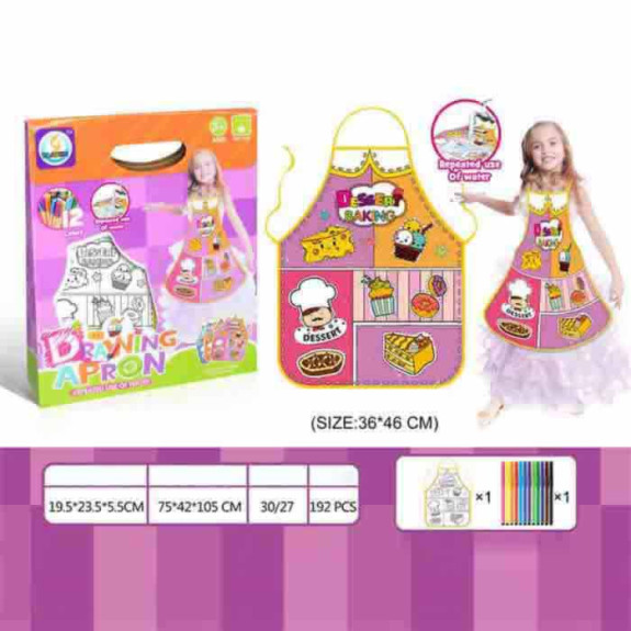 PASTRY & DESSERT GRAFFITI APRON